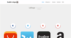 Desktop Screenshot of lukdesign.com.br